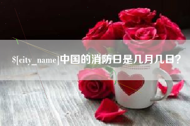 清远中国的消防日是几月几日？