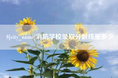 清远消防学校录取分数线是多少
