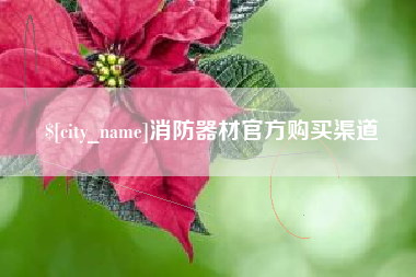 清远消防器材官方购买渠道