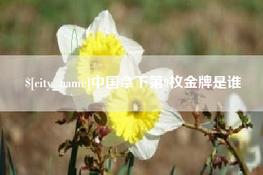 清远中国拿下第9枚金牌是谁