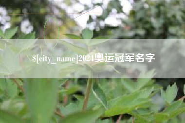 清远2024奥运冠军名字