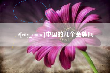 清远中国的几个金牌啊