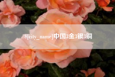 清远中国3金3银3铜