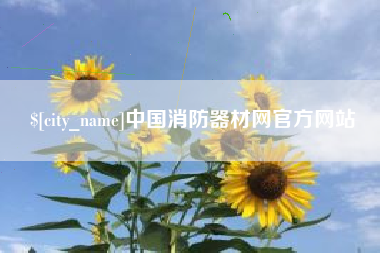 清远中国消防器材网官方网站