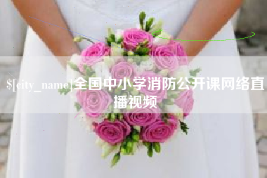 清远全国中小学消防公开课网络直播视频