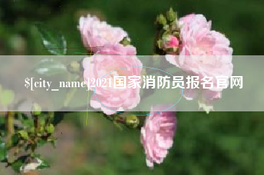 清远2021国家消防员报名官网