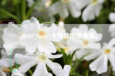 清远中国地图像素版