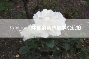 清远中国消防救援学院航拍