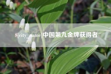 清远中国第九金牌获得者