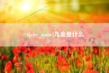 清远九金是什么
