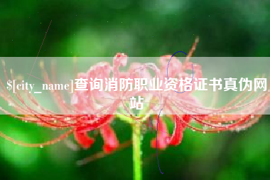 清远查询消防职业资格证书真伪网站