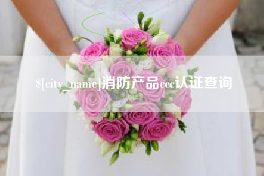 清远消防产品ccc认证查询